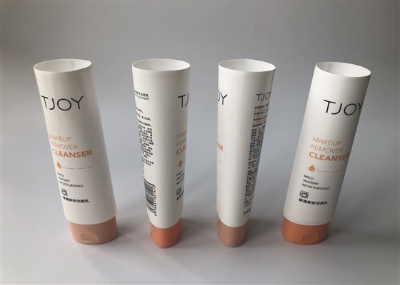 Tjoy Makeup Remover Cleanser Plastic Lotion Tubes With Elliptical Cap 100g