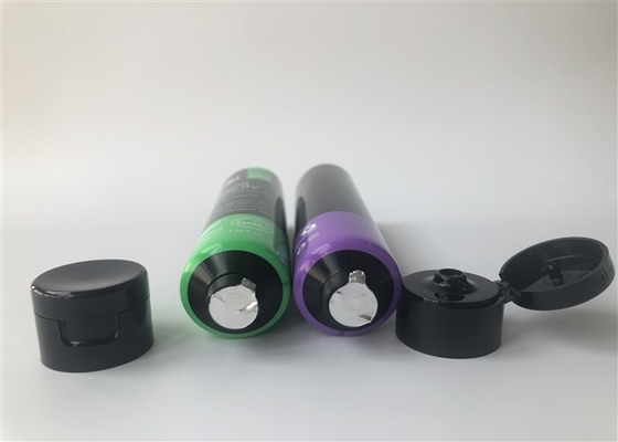 Milk White Plastic Lotion Tubes Oasis Beauty Series 50ml 3 Color Offset Screen Printing