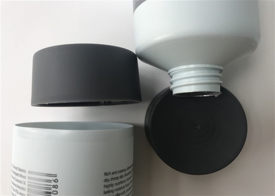 Light Blue Color Empty Cosmetic Packaging Co-Extruded Minmal Matt Silk Screen Printing