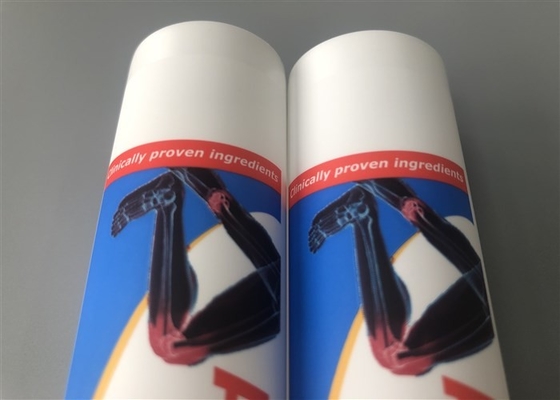 50ml Cosmetic Tube Containers 6c Offset Print With Matt And White Screw Cap Dia 30mm