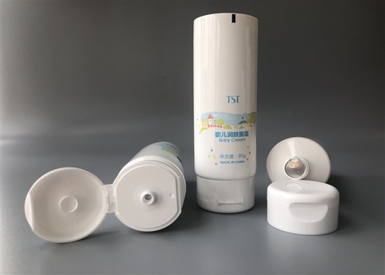 Baby Cream Cosmetic Tube Packaging Diameter 40mm 80g 0.46mm Thickness