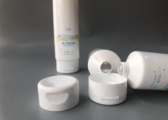 Baby Cream Cosmetic Tube Packaging Diameter 40mm 80g 0.46mm Thickness