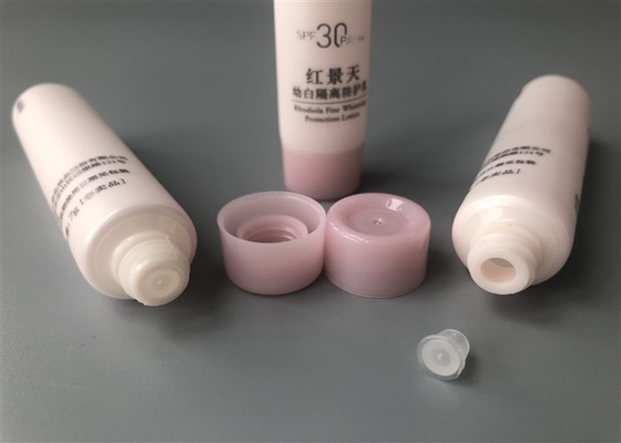 Pearlescent Plastic Lotion Tubes 5 Layer INOHERB Rhodiola Fine Whitening Protection 7g