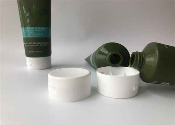 Suger Scrub Lotion Bottle Packaging Silk Printing Diameter 50mm With Flip Top Cap