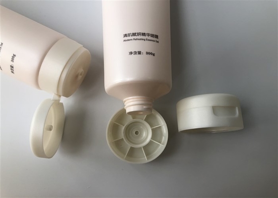 Essence Gel Face And Body Skin Plastic Cream Tubes With Pearl Flip Top Cap 300g