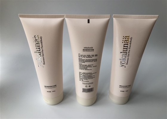 Essence Gel Face And Body Skin Plastic Cream Tubes With Pearl Flip Top Cap 300g