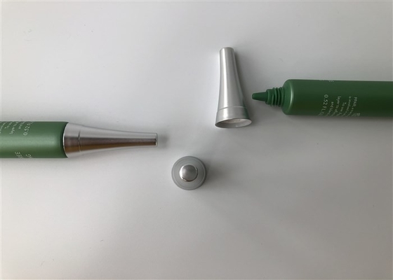 Needle Nozzle Airless Tubes Cosmetic 15g , Long Nose Cap Empty Plastic Tubes