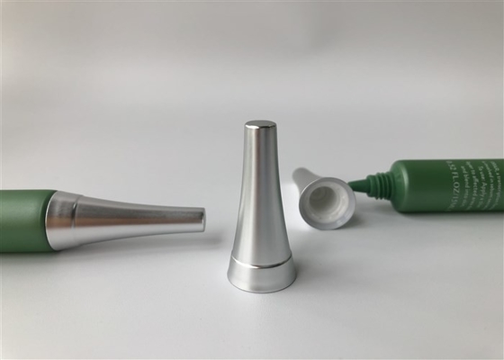 Needle Nozzle Airless Tubes Cosmetic 15g , Long Nose Cap Empty Plastic Tubes