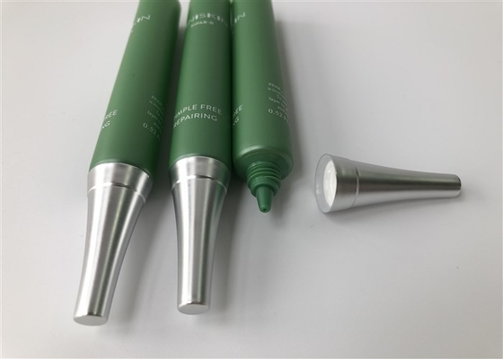 Needle Nozzle Airless Tubes Cosmetic 15g , Long Nose Cap Empty Plastic Tubes