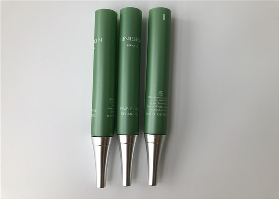 Needle Nozzle Airless Tubes Cosmetic 15g , Long Nose Cap Empty Plastic Tubes