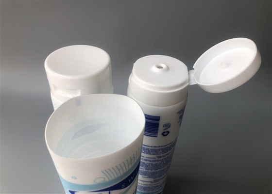TRI SWIM Milk White Empty Ointment Tubes , Flip Top Cap Lotion Tubes Bulk 251ml