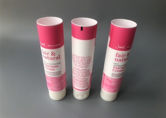 Fair Natural Milk White Empty Cosmetic Tubes With Flip Top Cap 50ml