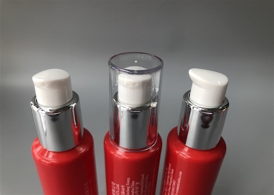 Colored Empty Cosmetic Tubes With Pressed Chicken Break Pump Head