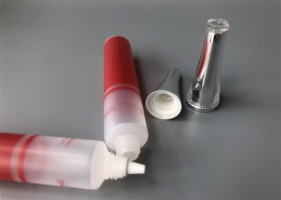 Transparent Plastic Cosmetic Tubes For Hand Cream , Lotion Packing SK Ⅱ Cap