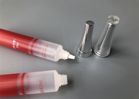 Transparent Plastic Cosmetic Tubes For Hand Cream , Lotion Packing SK Ⅱ Cap