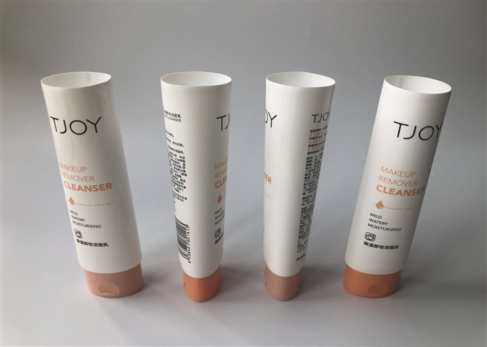 Tjoy Makeup Remover Cleanser Plastic Lotion Tubes With Elliptical Cap 100g