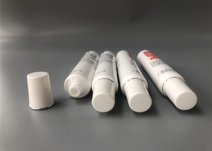 High Cap Plastic Cosmetic Tubes For Medical Cream Customized Size